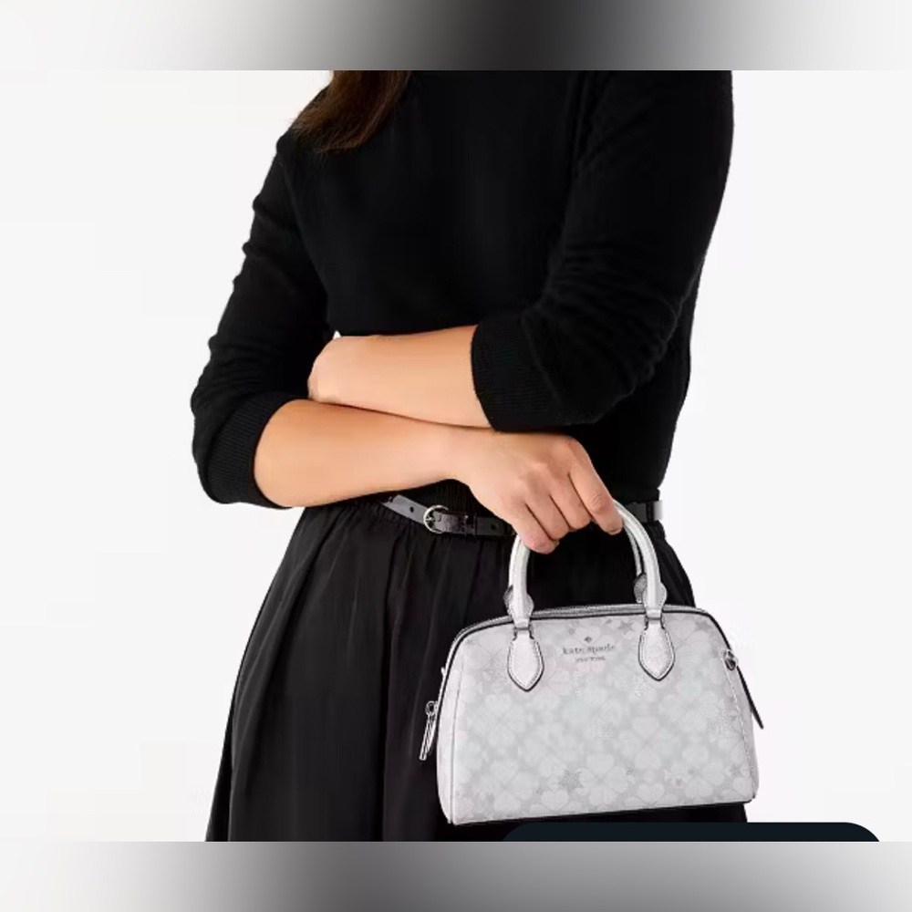 KATE SPADE FLOWER STAR TOSS SMALL DOLLY DUFFLE CROSSBODY BAG - NWT